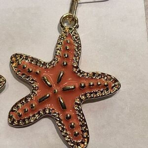 Gold Starfish Earrings